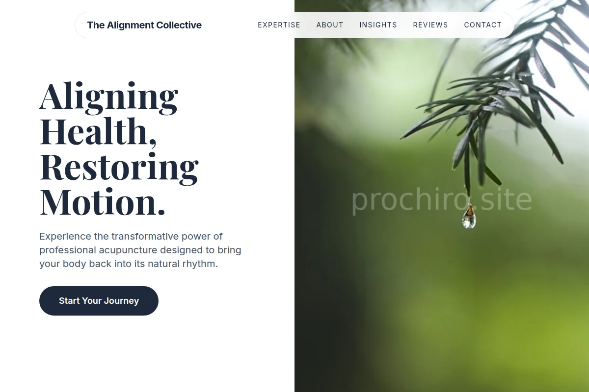 Motion Acupuncture